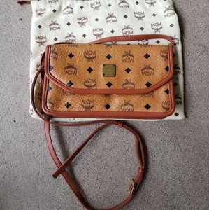 Vintage MCM should strap purse, pre owned